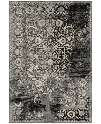 Closeout! Loloi Emory Eb-01 Black/Ivory 5'3" x 7'7" Area Rug