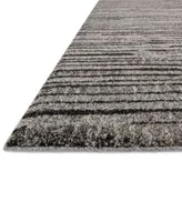 Loloi Emory Eb 02 Grey Black Area Rugs