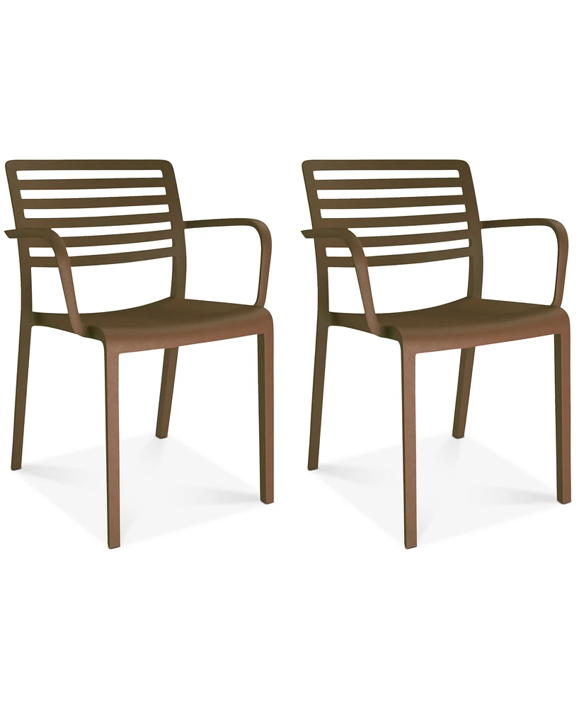 Lama Indoor/Outdoor Armchairs (Set of 2)