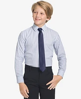 Tommy Hilfiger Big Boys Solid-Hue Twill Zipper Tie