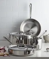 All-Clad D3 Stainless Steel Cookware Set, Exclusively at Macy's, 7 Piece