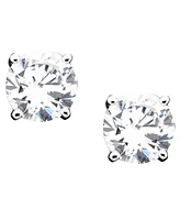 Giani Bernini 18k Gold over Sterling Silver Cubic Zirconia Stud Earrings (1 ct. t.w.)