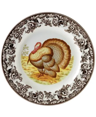 Spode "Woodland" Turkey Dinner Plate