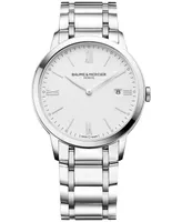 Baume & Mercier Men's Swiss Classima Stainless Steel Bracelet Watch 40mm M0A10354