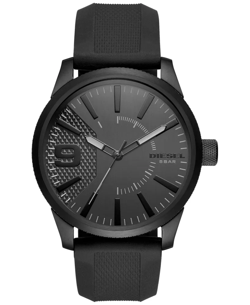 Diesel Crusher Black Silicone Men Watch-DZ1893 – Broadwayjewellers.co.za