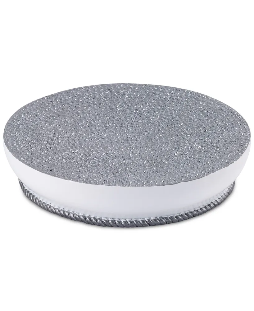 Avanti Dotted Circle Textured Resin Soap Dish