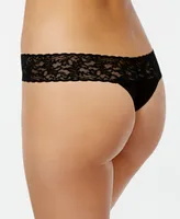 Hanky Panky Supima Cotton Low Rise Thong Underwear