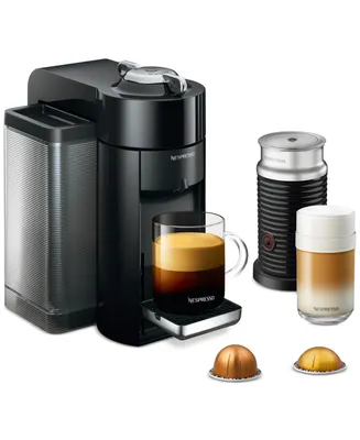Nespresso Vertuo Coffee and Espresso Machine by De'Longhi, with Aeroccino Milk Frother