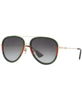 Gucci Gradient Pilot Sunglasses, GG0062S