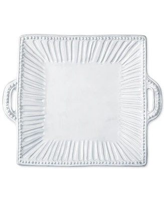 Vietri Incanto Square Handled Platter