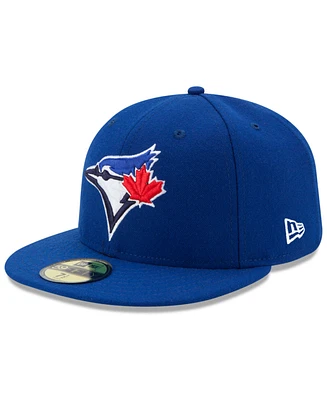 New Era Big Boys and Girls Toronto Blue Jays Authentic Collection 59FIFTY Cap