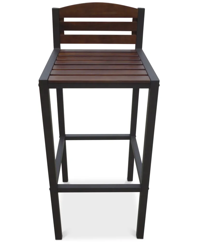 Parlen Outdoor Bar Stool (Set Of 2)