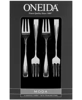 Oneida Moda 4-Pc. Cocktail Fork Set