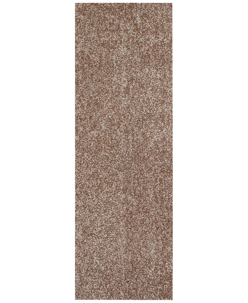 Kas Bliss Heather Shag 2'3" x 7'6" Runner Rug