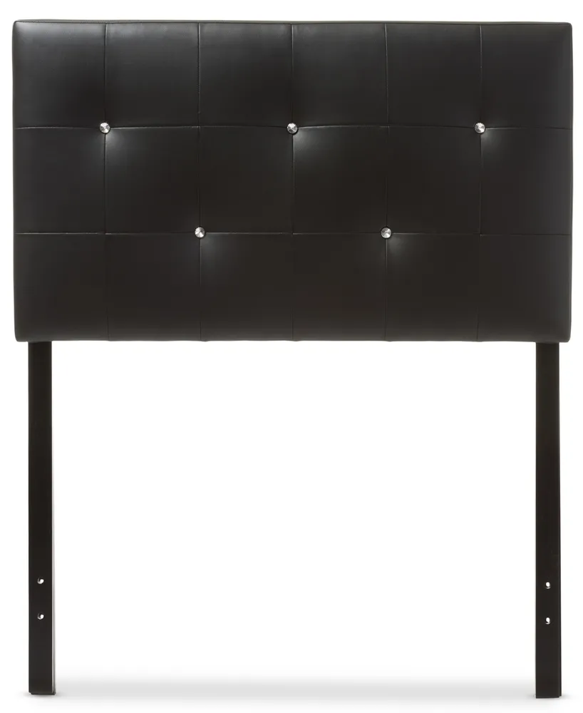 Kirchem Faux Leather Twin Headboard