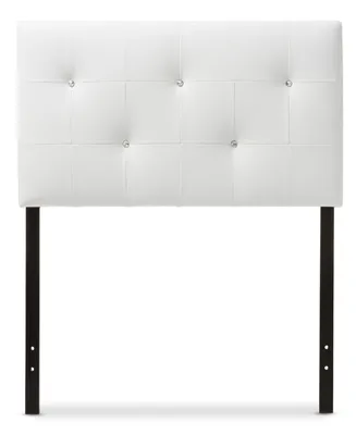 Kirchem Faux Leather Twin Headboard