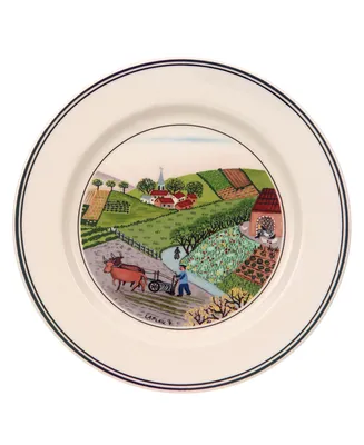 Villeroy & Boch Design Naif Bread and Butter Plate Plowing