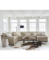 Radley 5-Pc Fabric Sectional with Apartment Sofa, Created for Macy's