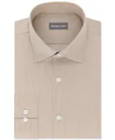 Michael Kors Men's Regular Fit Airsoft Non-Iron Performance Dress Shirt