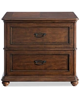 Clinton Hill Cherry Home Office Lateral File Cabinet