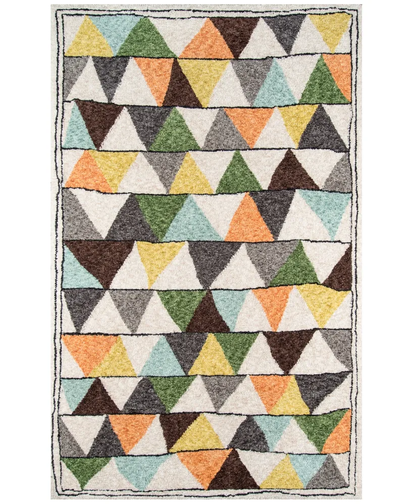 Novogratz by Momeni Bungalow BUN01 Multi 2' 3" x 8' Runner Area Rug