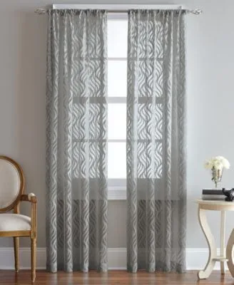 Lyric Ogee Sheer Curtain Collection