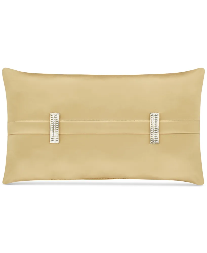 J Queen New York Satinique Decorative Pillow, 12" x 20"