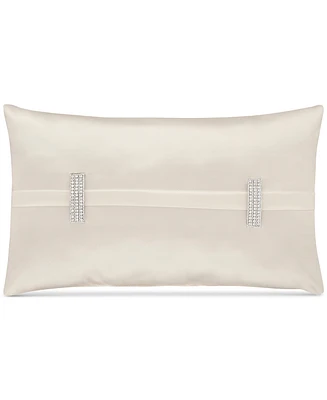 J Queen New York Satinique Decorative Pillow, 12" x 20"