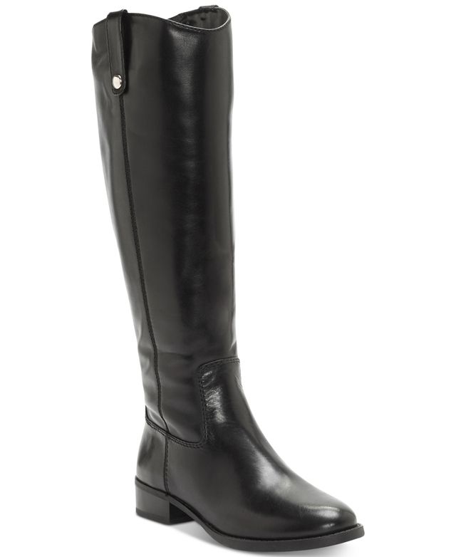 I.n.c. International Concepts Fawne Riding Leather Boots, Created for Macy's