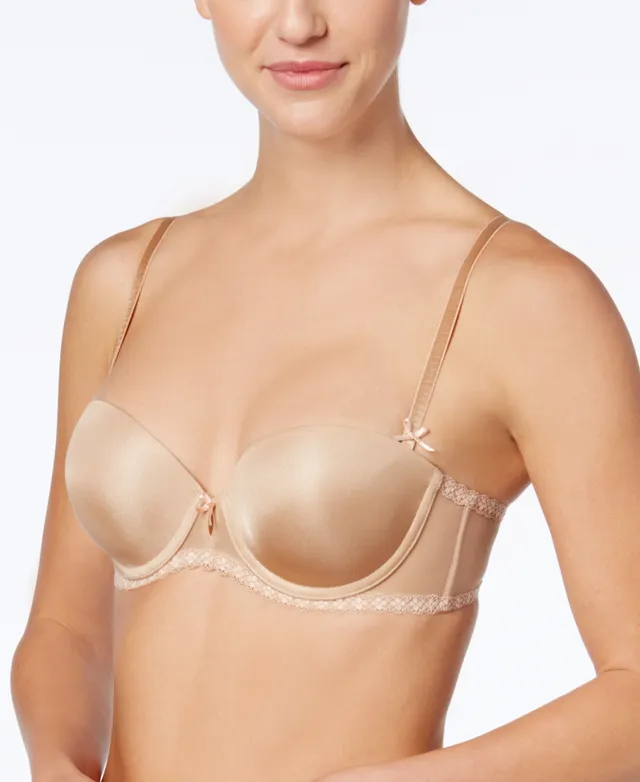 B.tempt'd by Wacoal Modern Method Strapless Picot-Trimmed Bra