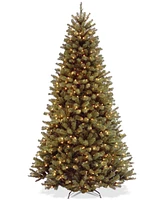 National Tree Company 7.5' North Valley Spruce Hinged Tree With 550 Clear Lights