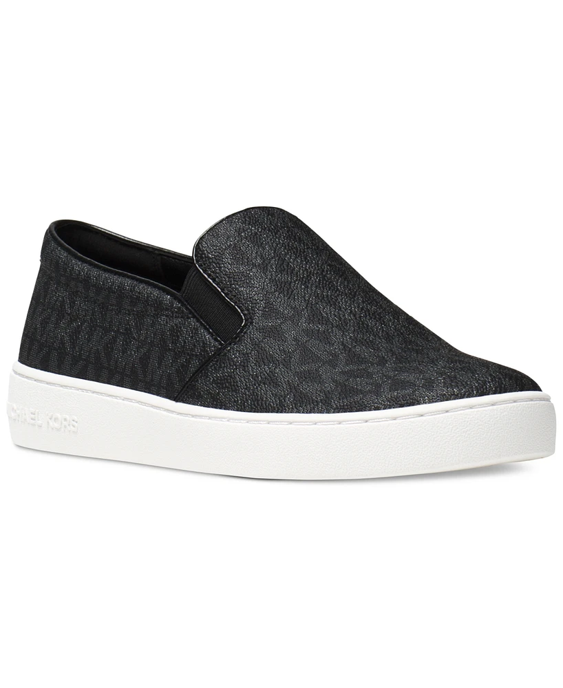 Michael Kors Women's Keaton Slip-On Logo Sneakers