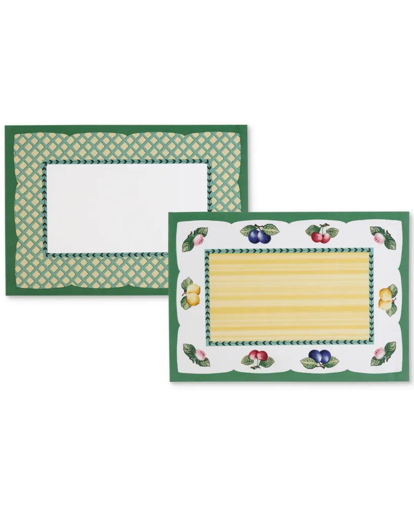 Villeroy & Boch French Garden 4-Pc. Reversible Placemat Set