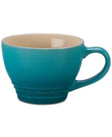 Le Creuset 14 ounce Stoneware Bistro Style Coffee Mug