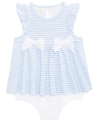 First Impressions Baby Girls Striped Sunsuit, Created for Macy's