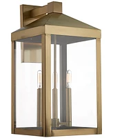 Livex Nyack 3-Light Outdoor Wall Lantern