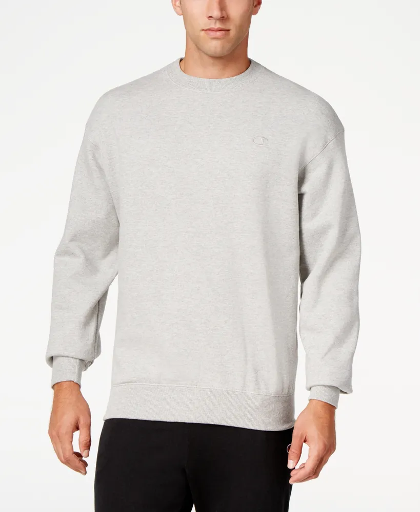 Champion Men's Big & Tall Powerblend Solid Fleece Sweatshirt