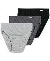 Jockey Elance French Cut 3 Pack Underwear 1485 1487, Extended Sizes