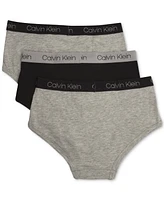 Calvin Klein 3-Pk. Cotton Briefs, Little Boys & Big