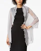 I.n.c. International Concepts Ruffle-Edge Metallic Evening Wrap, Created for Macy's