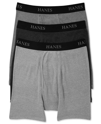 Hanes Men's Big & Tall 3-Pk. Boxer Briefs