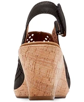 Rockport Women's Briah Perf Sling Wedge Sandals
