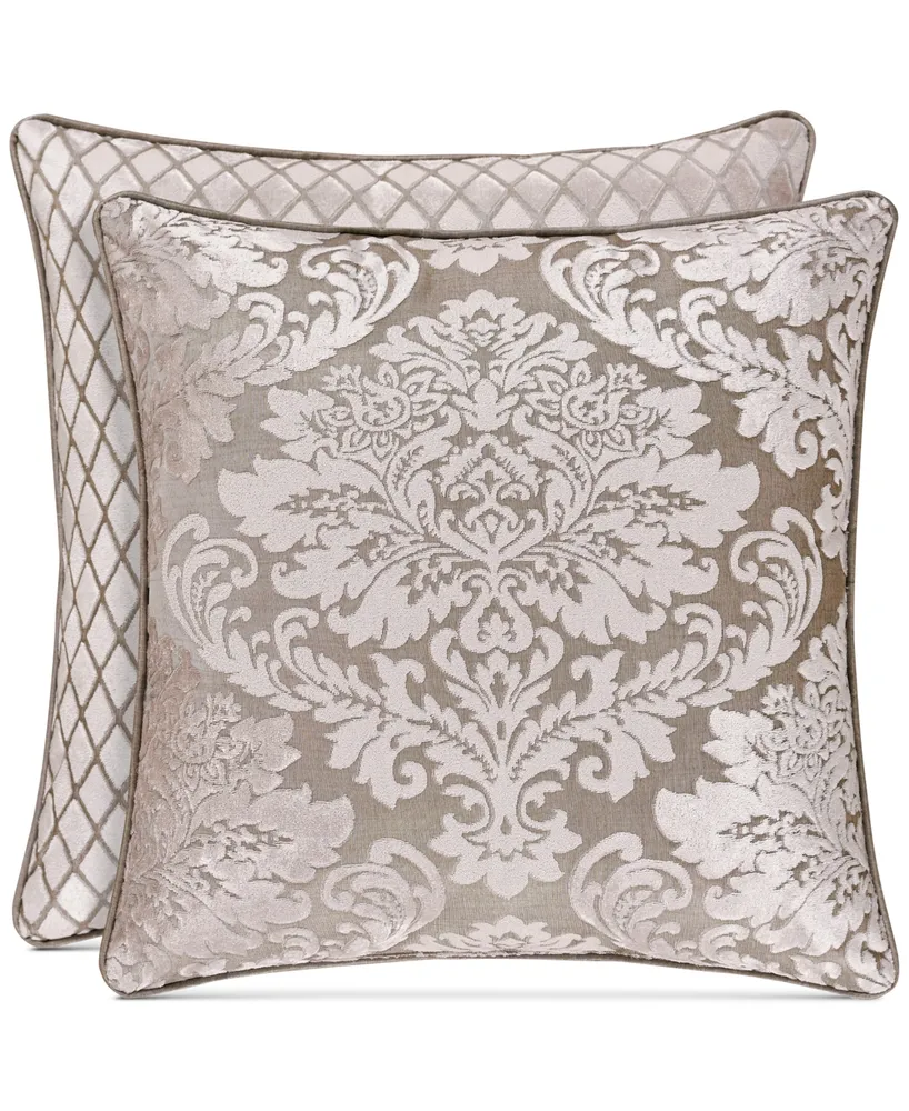 J Queen New York Bel Air Reversible Decorative Pillow, 18" x 18"