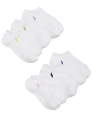 Polo Ralph Lauren 6-Pack Low-Cut Socks, Little & Big Girls