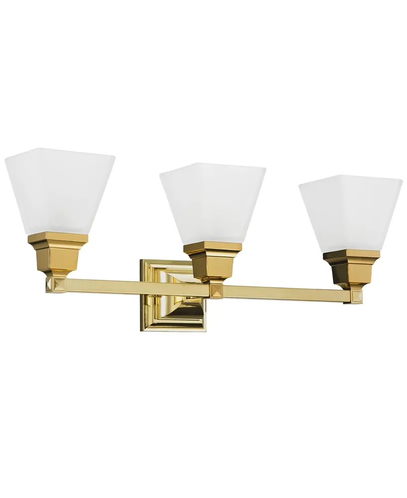 Livex Mission 3-Light Bath Vanity