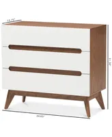 Calypso 3-Drawer Chest