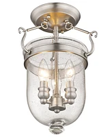 Livex Jefferson Semi Flush Light