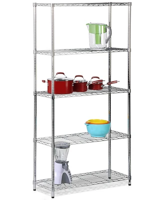 Honey Can Do 5-Tier Heavy Duty Steel Shelving Unit