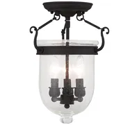 Livex Jefferson 3-Light Flush Mount