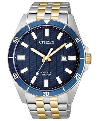 Citizen Men's Quartz Two-Tone Stainless Steel Bracelet Watch 42mm - Two